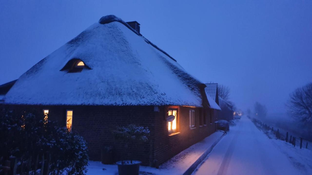 Reetdachhaus Moordeichperle Villa Nordstrand Dış mekan fotoğraf